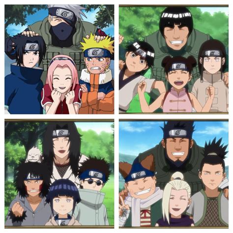 all teams naruto|naruto team members.